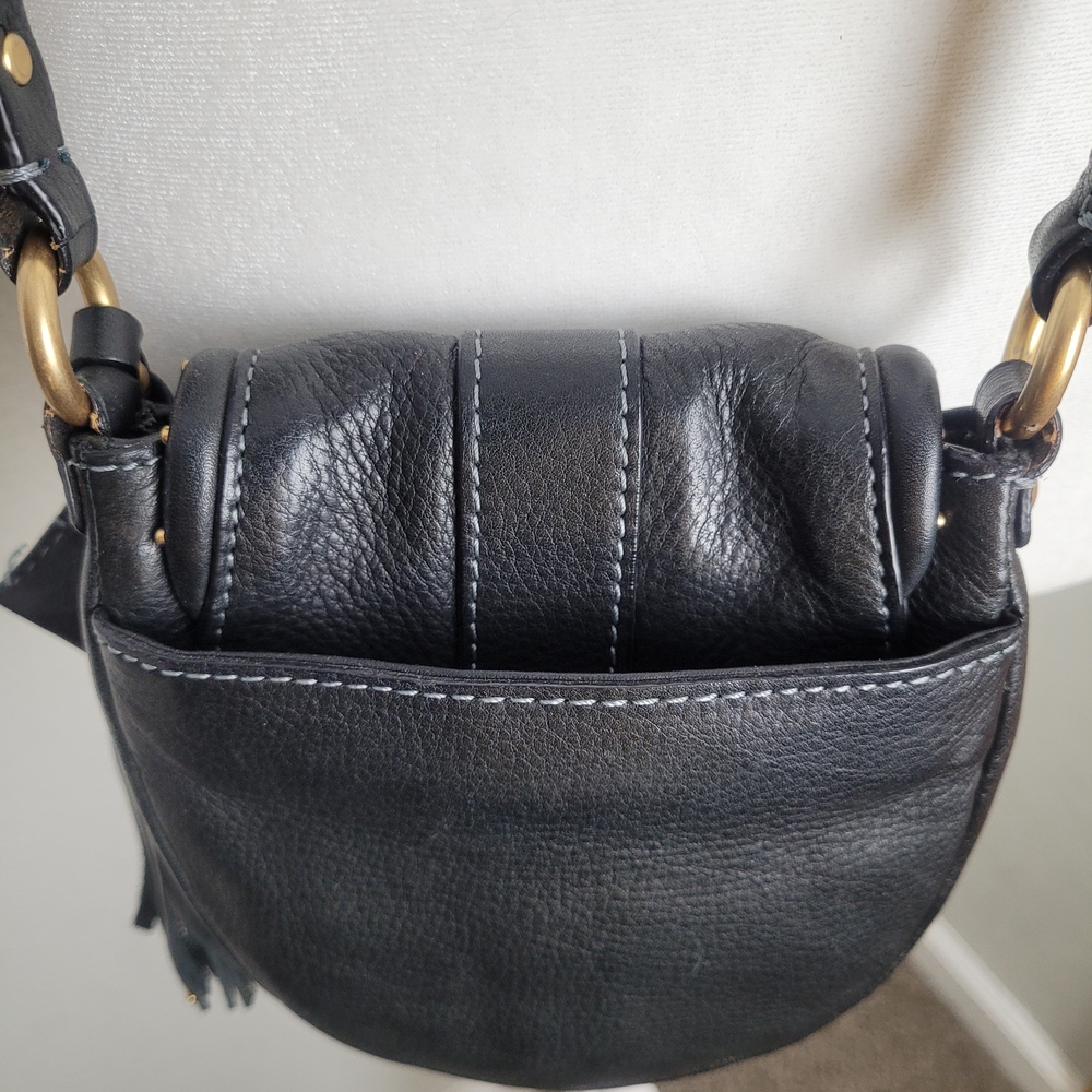 Juicy Couture Black Crossbody Bag with Gold Accents - Picture 12 of 13
